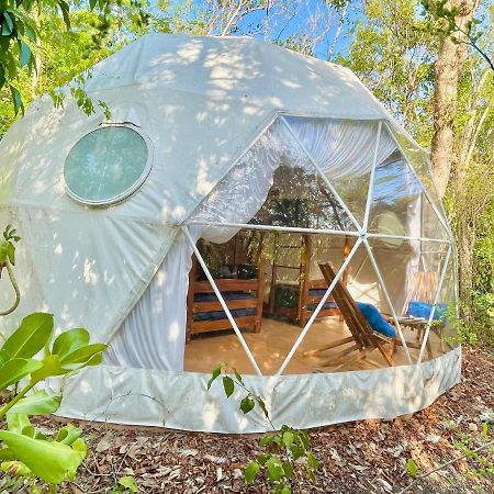 Ferienwohnung Ku Kuk Glamping Chemuyil Exterior foto