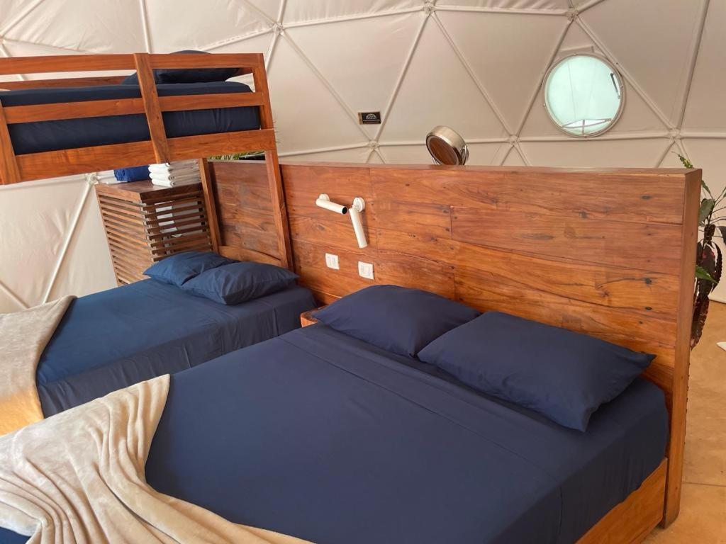 Ferienwohnung Ku Kuk Glamping Chemuyil Exterior foto