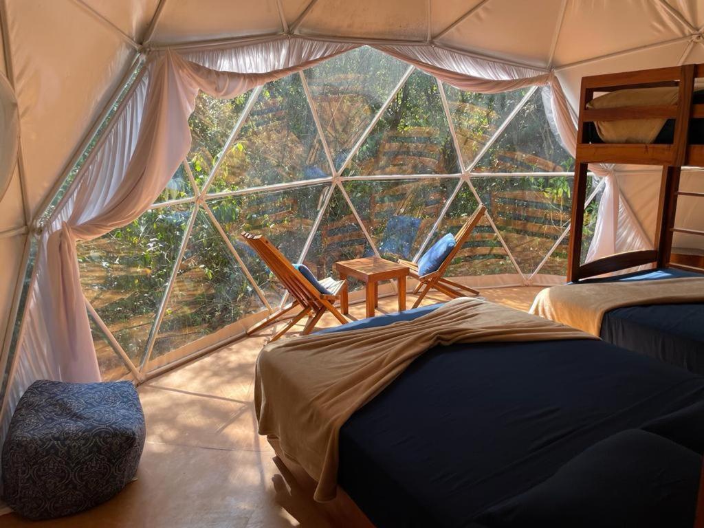 Ferienwohnung Ku Kuk Glamping Chemuyil Exterior foto