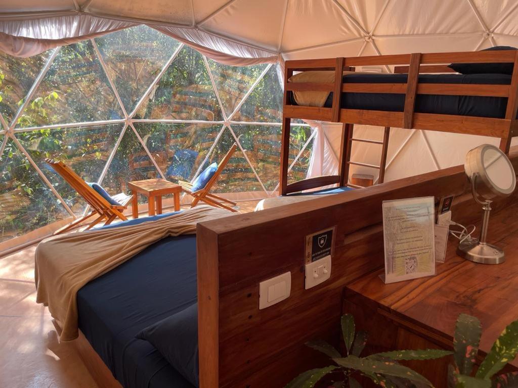 Ferienwohnung Ku Kuk Glamping Chemuyil Exterior foto