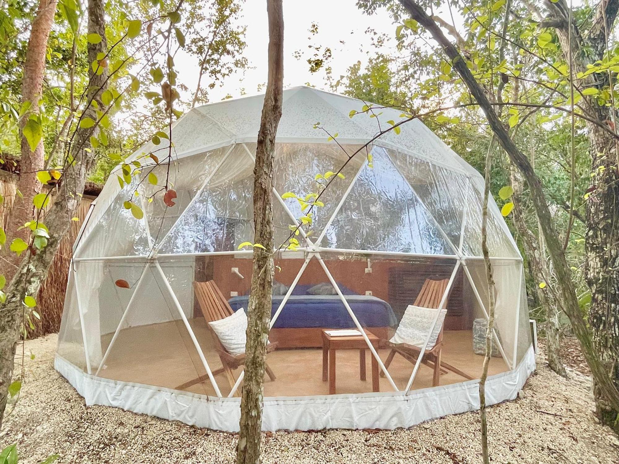 Ferienwohnung Ku Kuk Glamping Chemuyil Zimmer foto