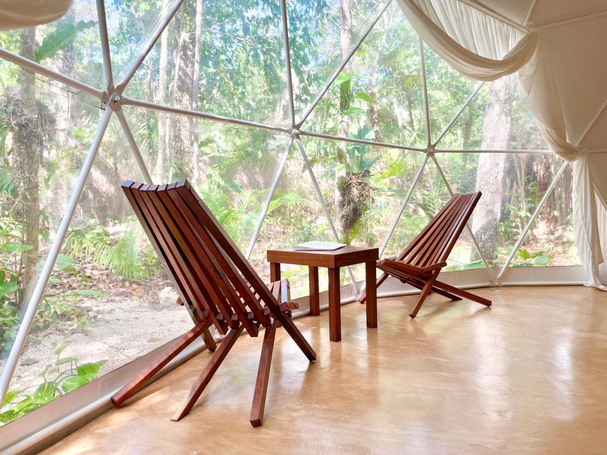 Ferienwohnung Ku Kuk Glamping Chemuyil Zimmer foto