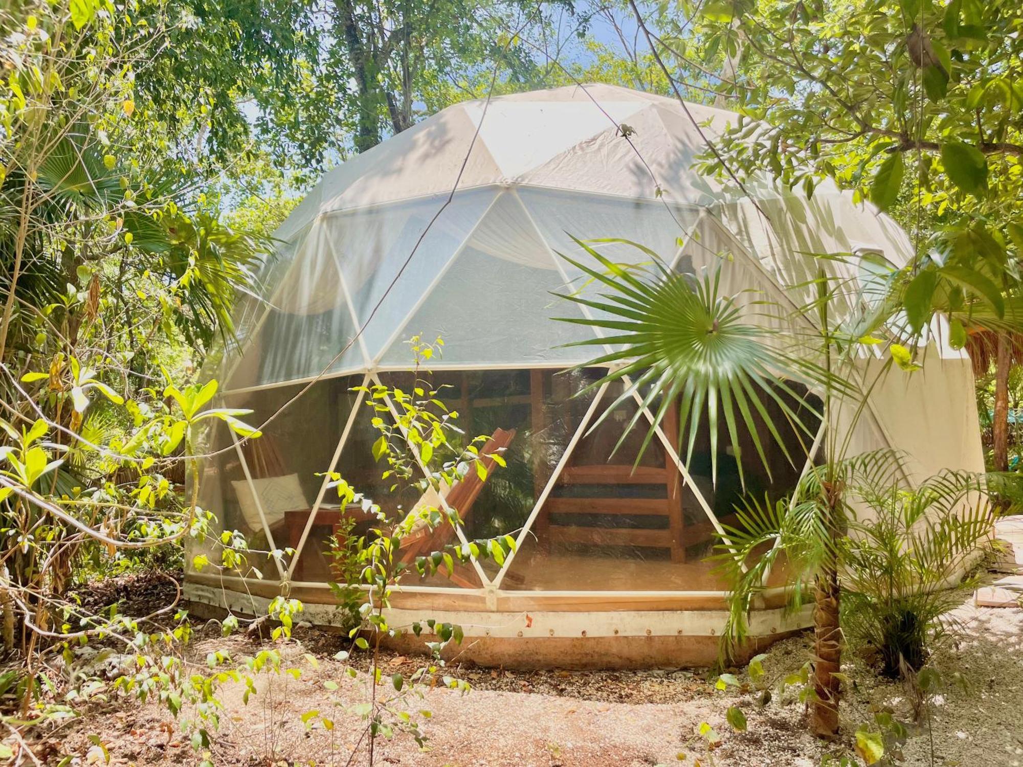 Ferienwohnung Ku Kuk Glamping Chemuyil Zimmer foto