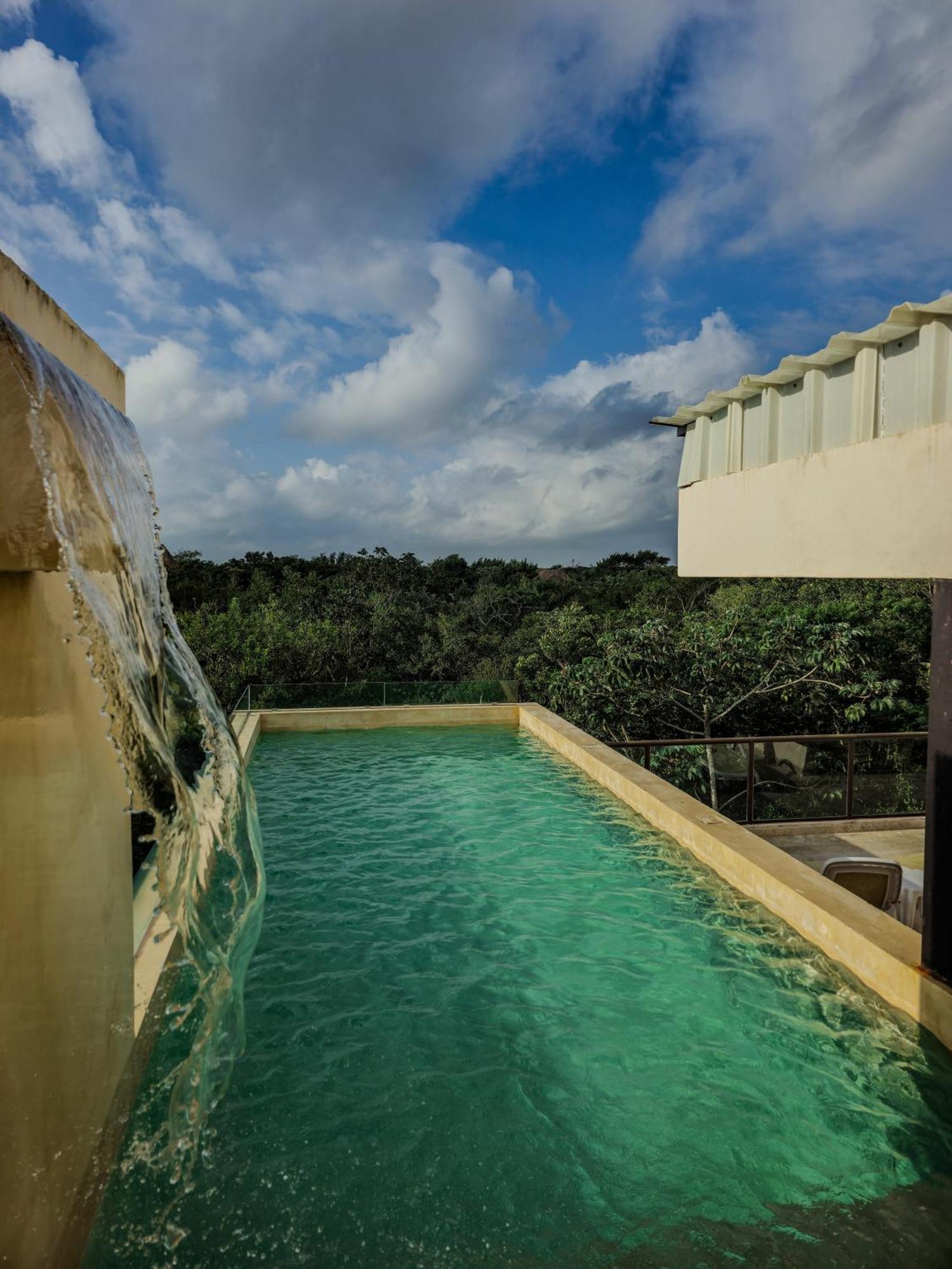 Ferienwohnung Ku Kuk Glamping Chemuyil Exterior foto