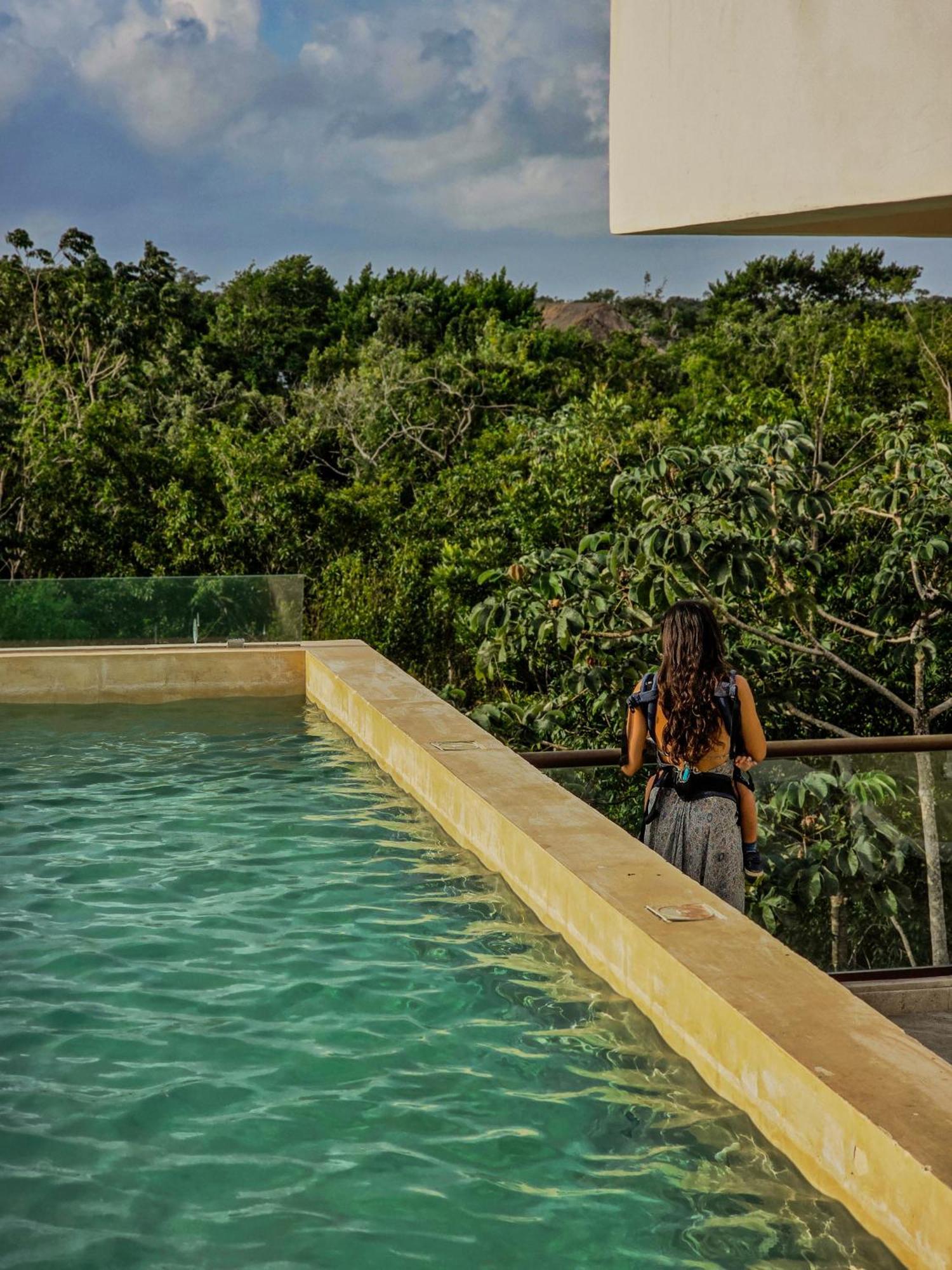 Ferienwohnung Ku Kuk Glamping Chemuyil Exterior foto