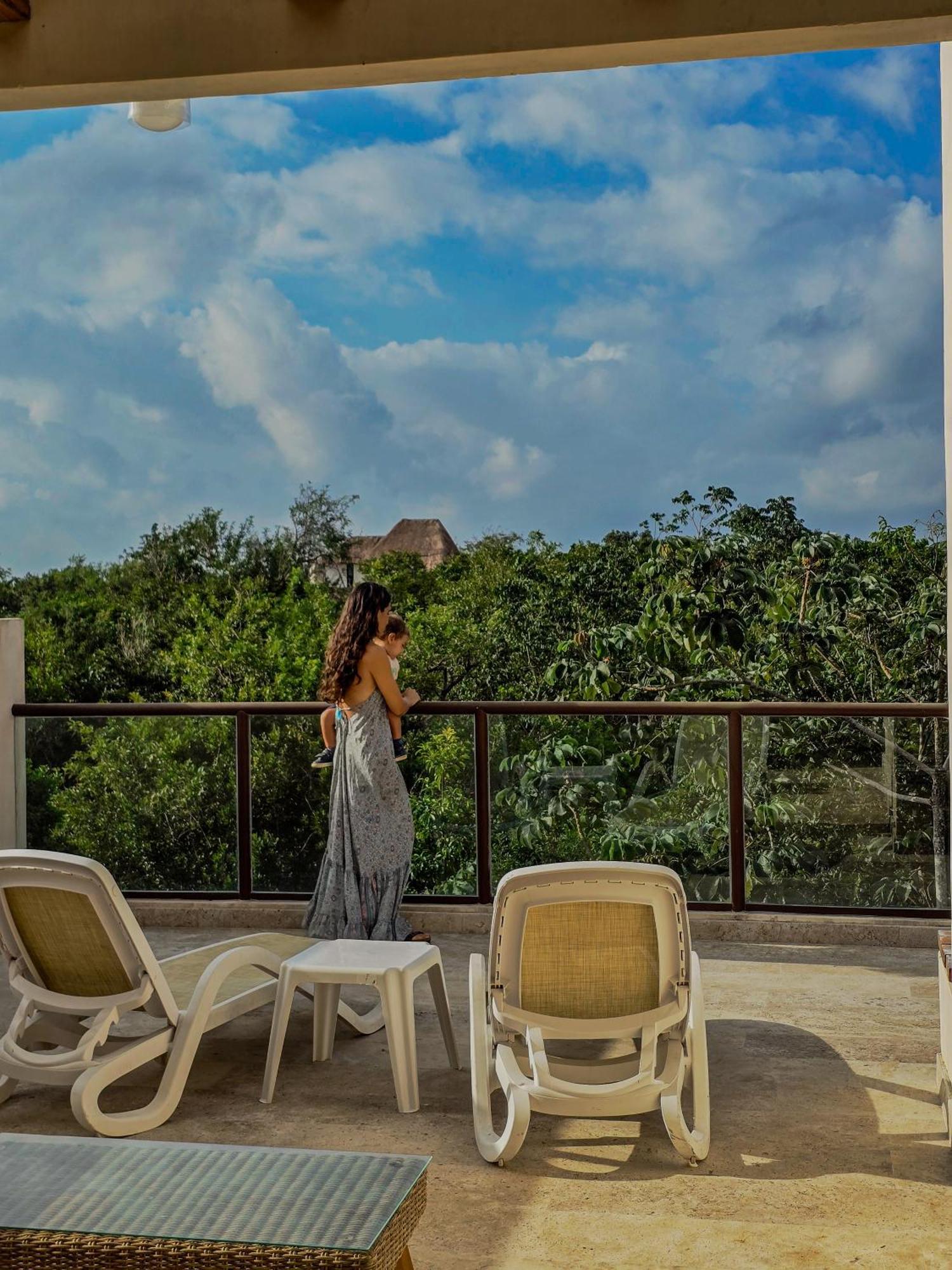 Ferienwohnung Ku Kuk Glamping Chemuyil Exterior foto
