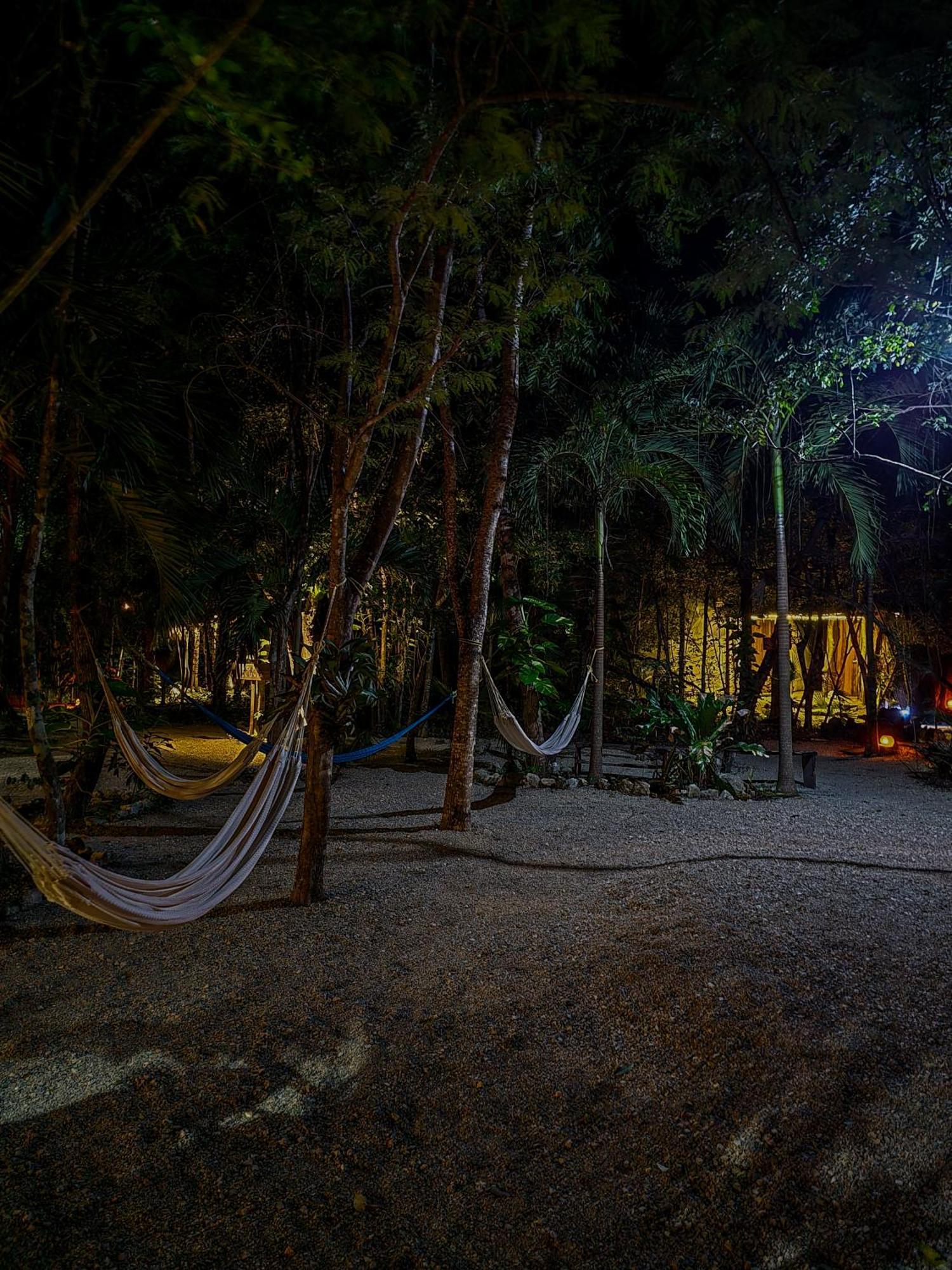 Ferienwohnung Ku Kuk Glamping Chemuyil Exterior foto