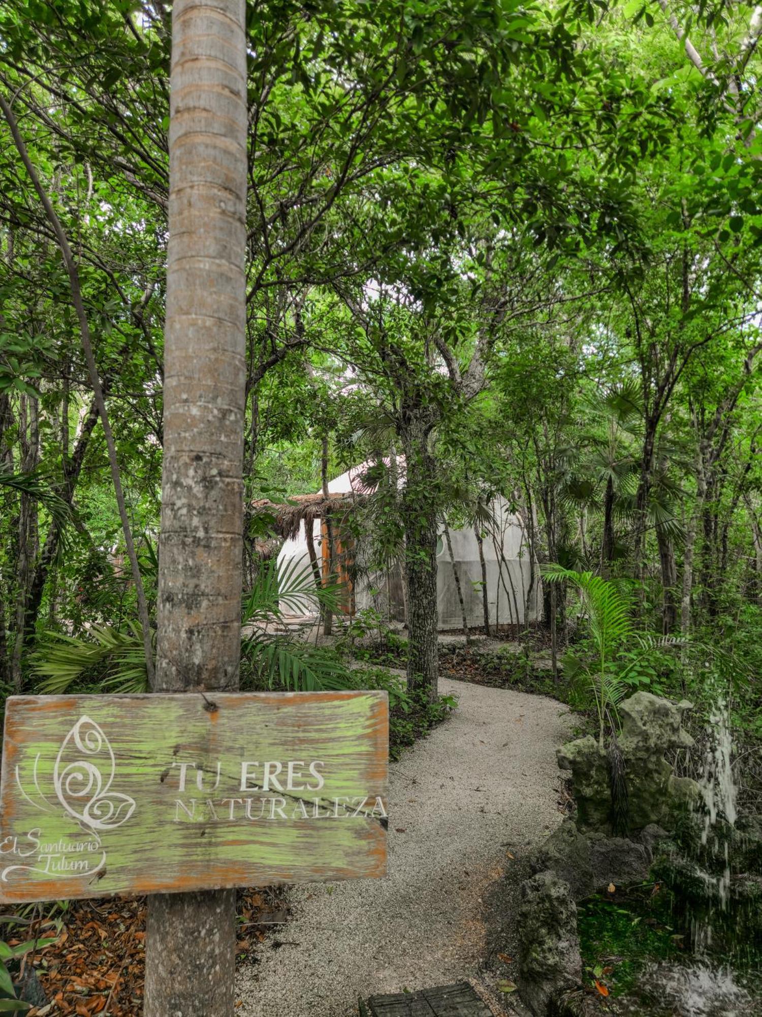 Ferienwohnung Ku Kuk Glamping Chemuyil Exterior foto
