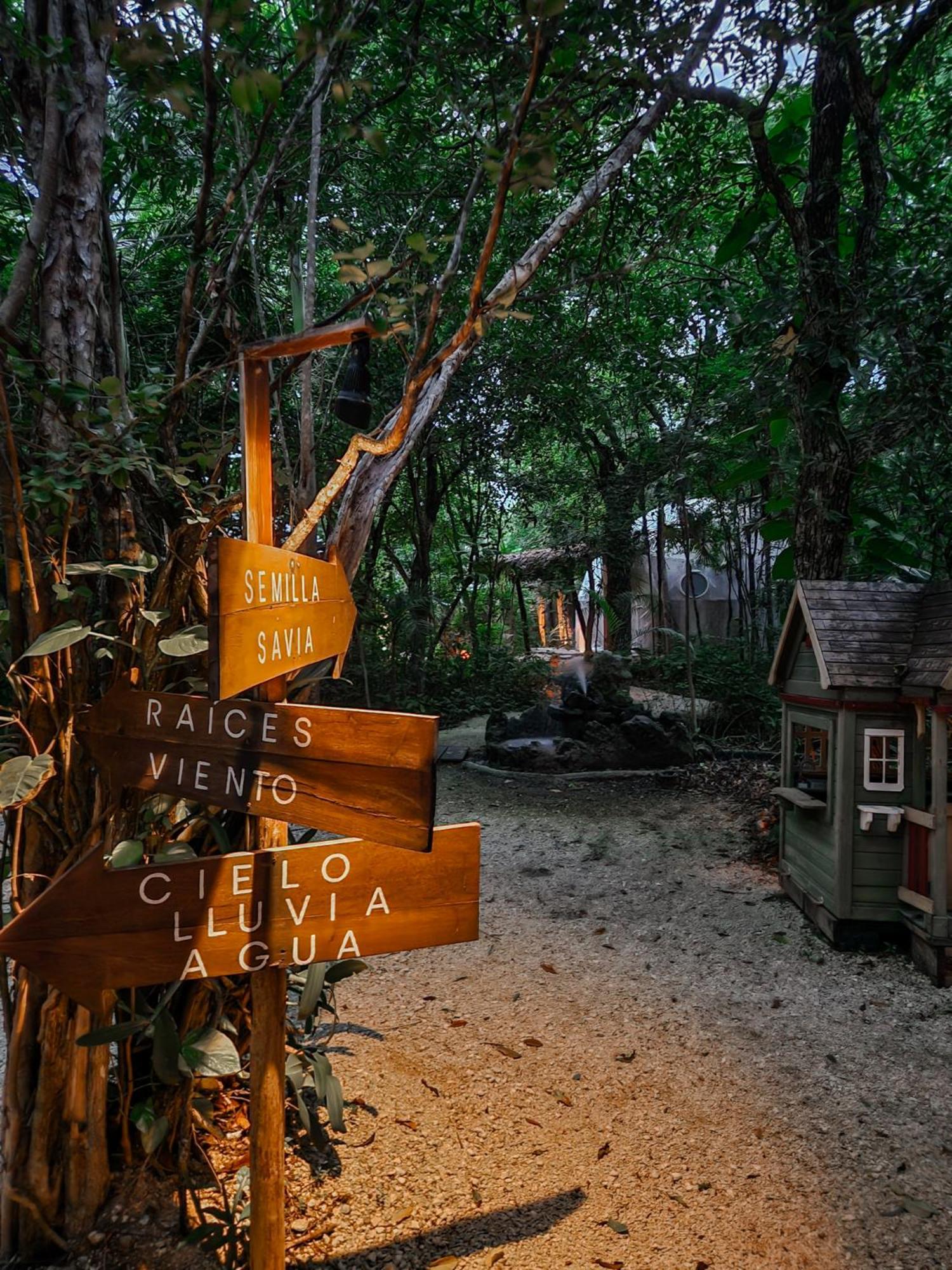 Ferienwohnung Ku Kuk Glamping Chemuyil Exterior foto