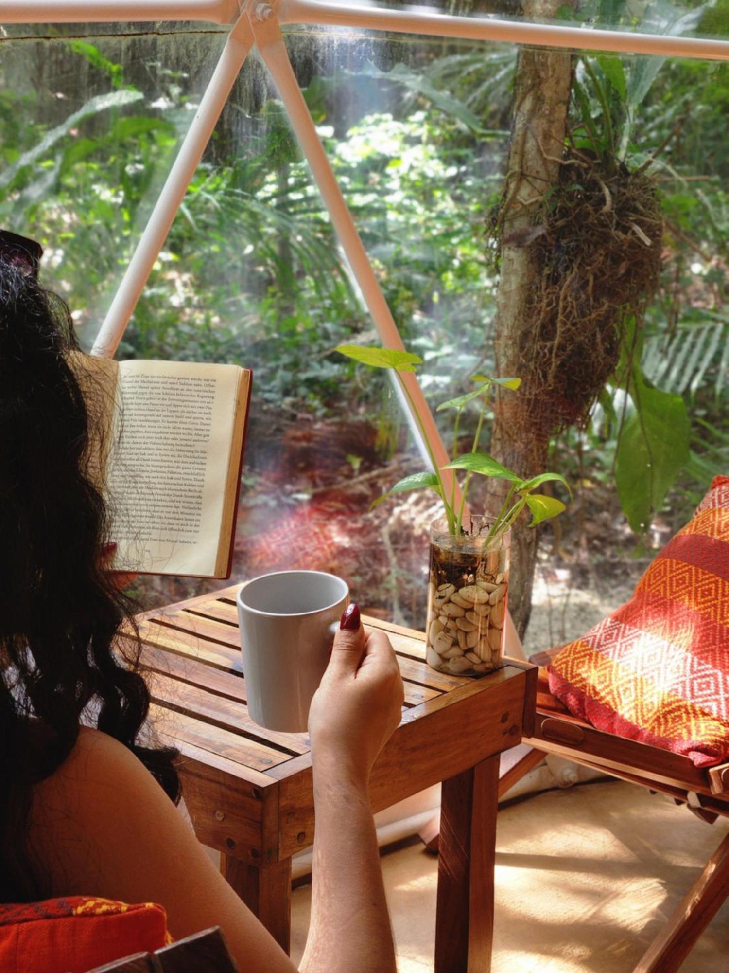 Ferienwohnung Ku Kuk Glamping Chemuyil Exterior foto