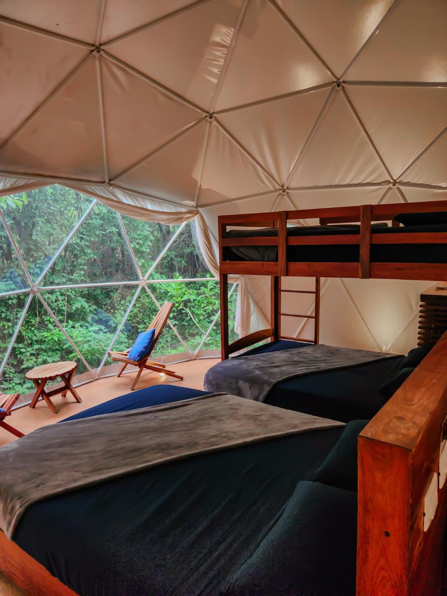 Ferienwohnung Ku Kuk Glamping Chemuyil Exterior foto