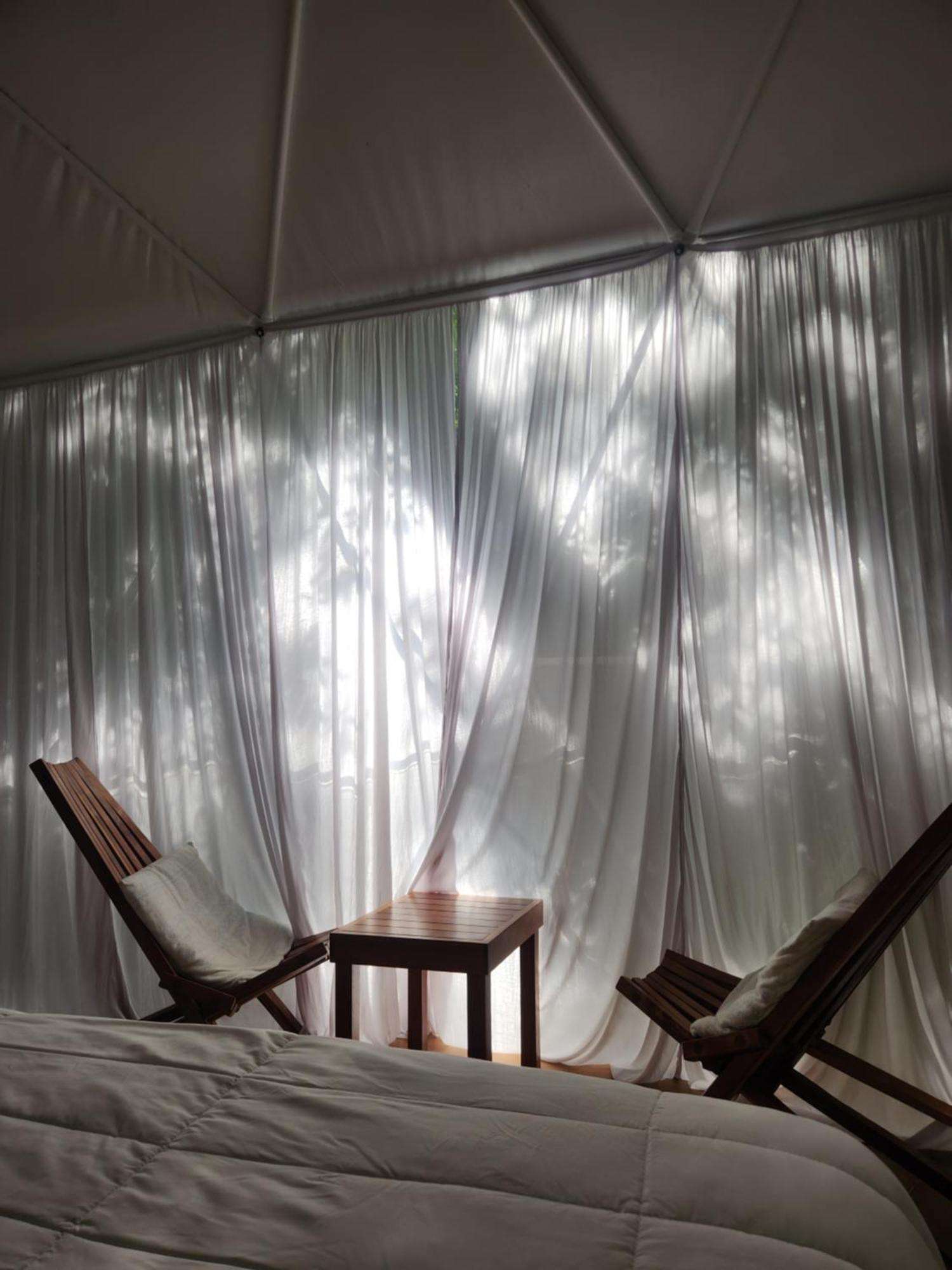 Ferienwohnung Ku Kuk Glamping Chemuyil Exterior foto