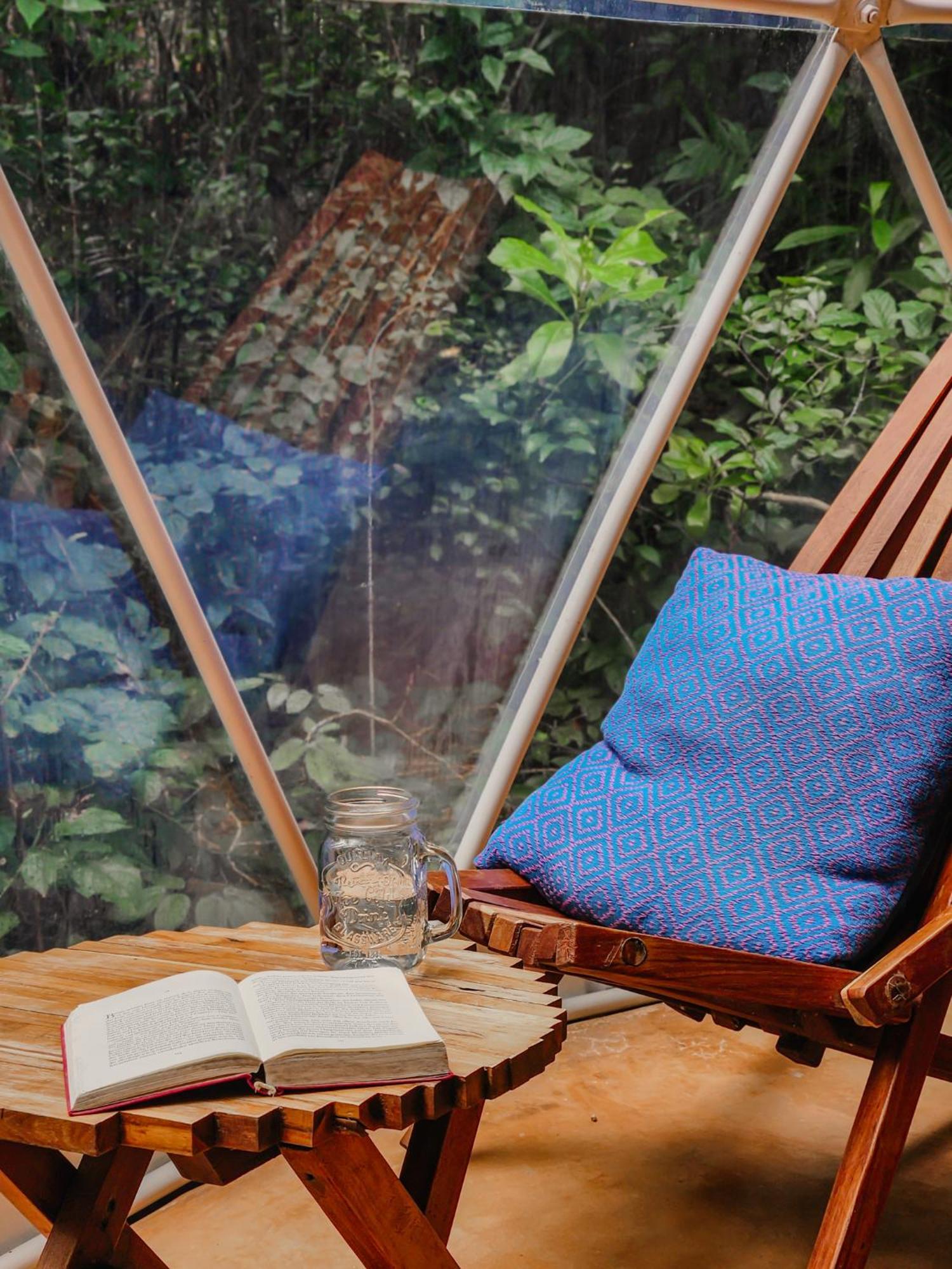 Ferienwohnung Ku Kuk Glamping Chemuyil Exterior foto