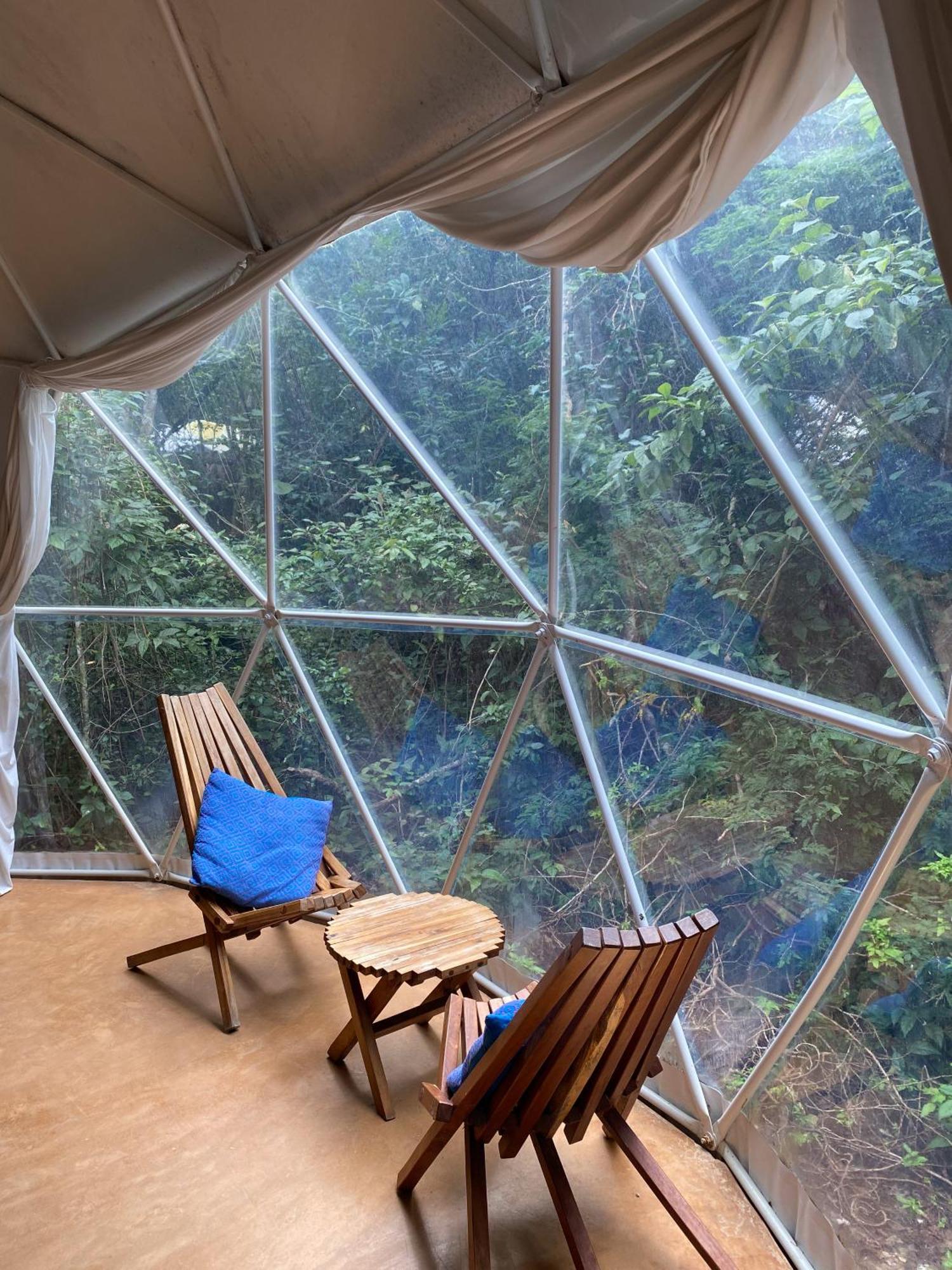 Ferienwohnung Ku Kuk Glamping Chemuyil Exterior foto