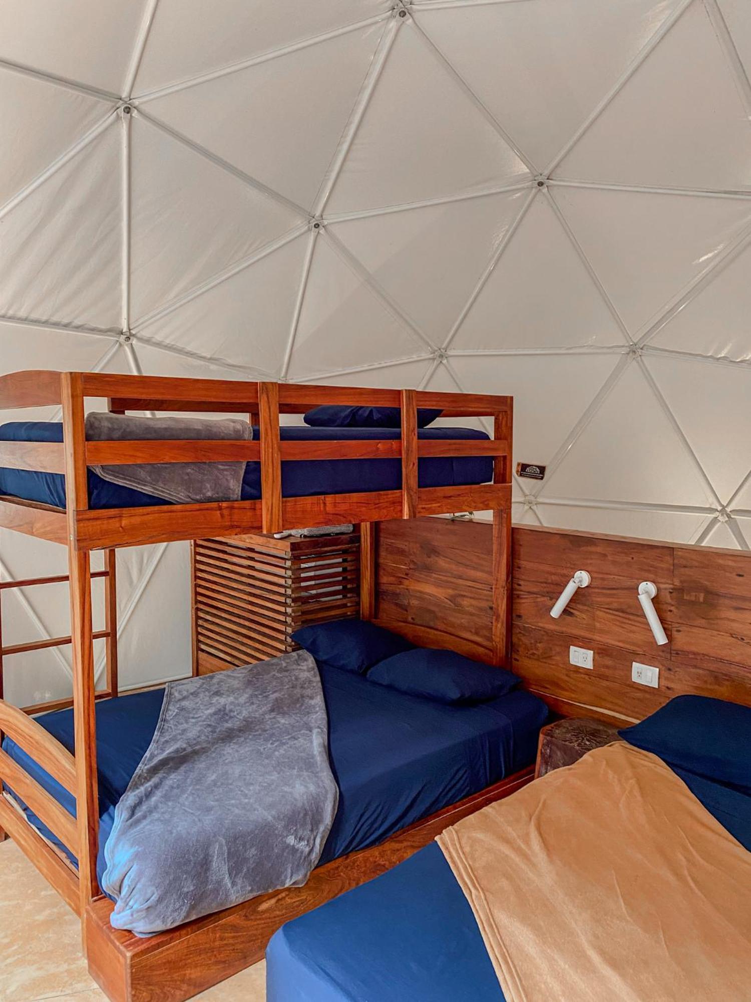 Ferienwohnung Ku Kuk Glamping Chemuyil Exterior foto