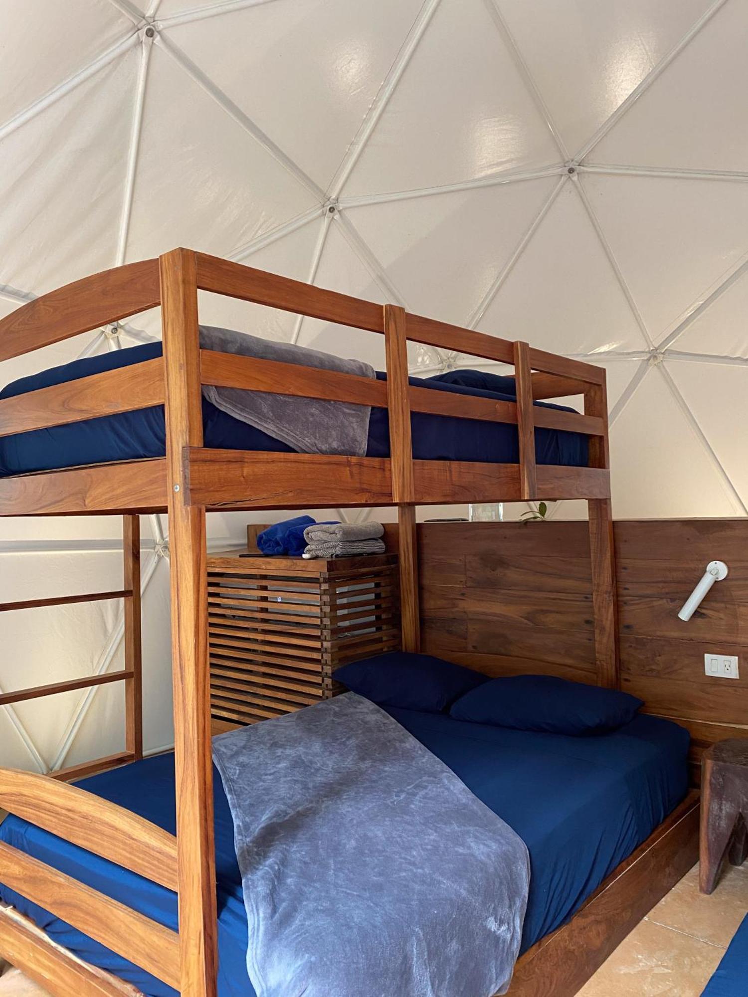 Ferienwohnung Ku Kuk Glamping Chemuyil Exterior foto