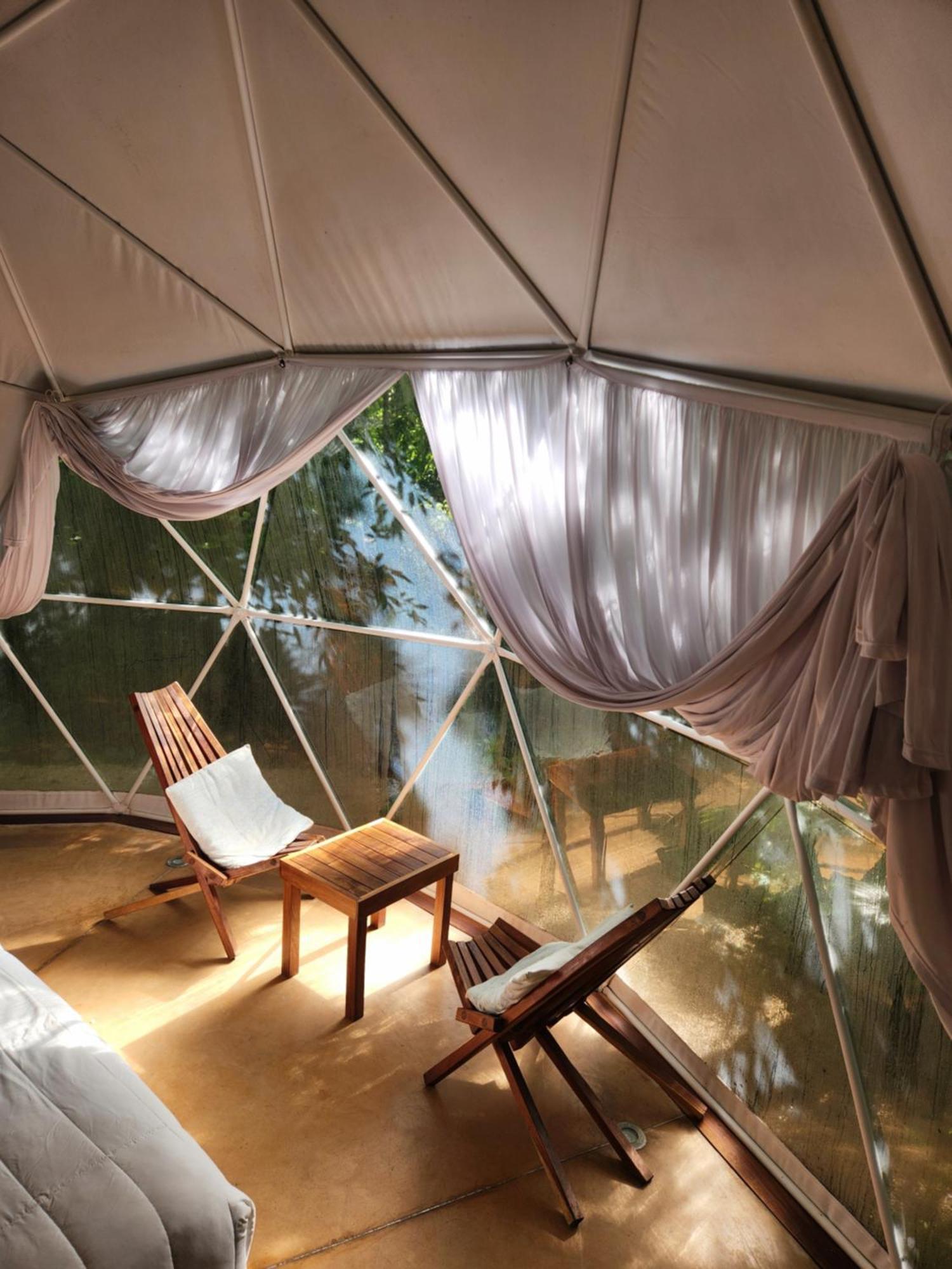 Ferienwohnung Ku Kuk Glamping Chemuyil Exterior foto