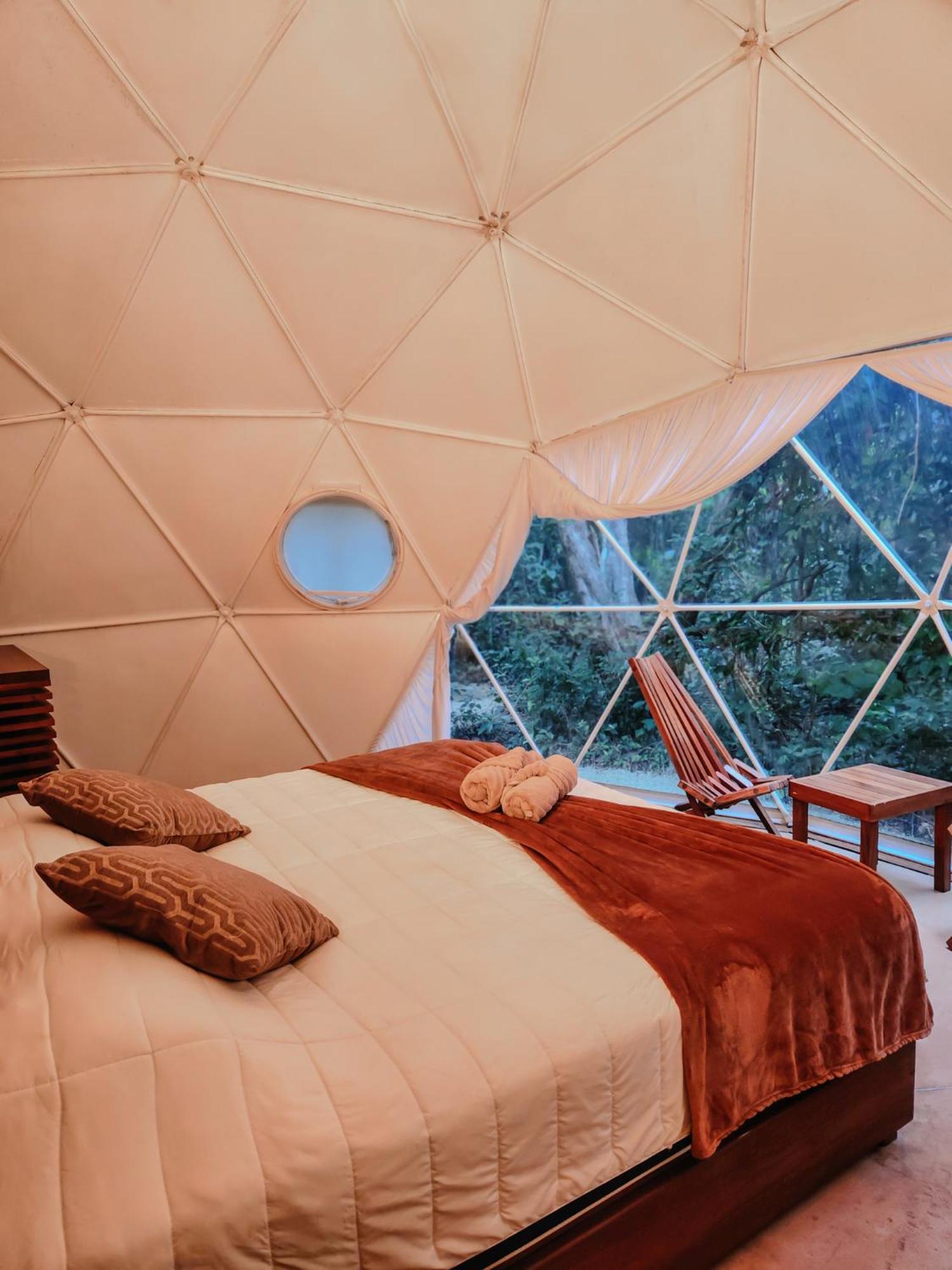 Ferienwohnung Ku Kuk Glamping Chemuyil Exterior foto